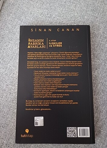İnsanın Fabrika Ayarları: İlişkiler ve Stres - Sinan Canan