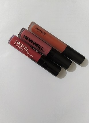 Likit ruj mat farmasi new well pastel