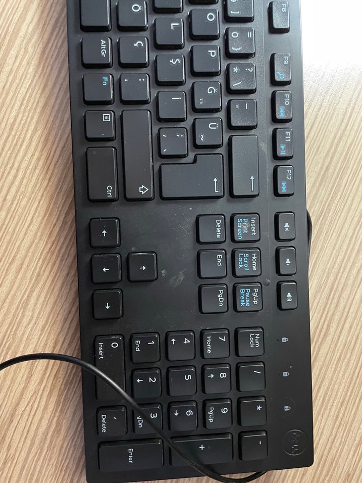 DELL Kablolu Siyah Klavye - Görsel 3