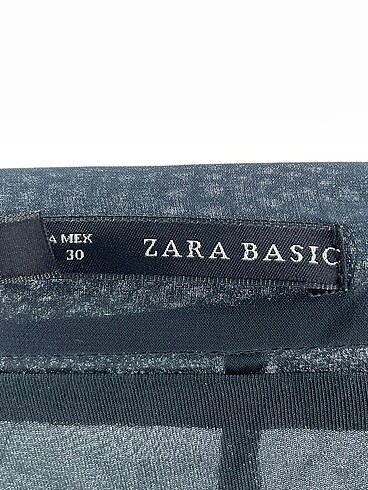 l Beden gri Renk Zara Midi Etek %70 İndirimli.