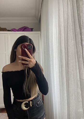 H&M Kayık yaka üst