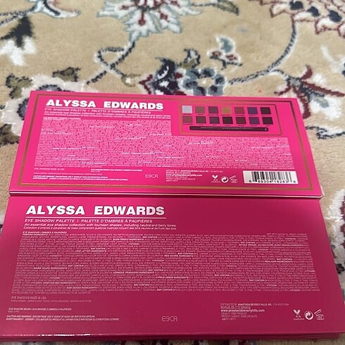 Beden Renk Anastasia Alyssa Edwards Far Paleti