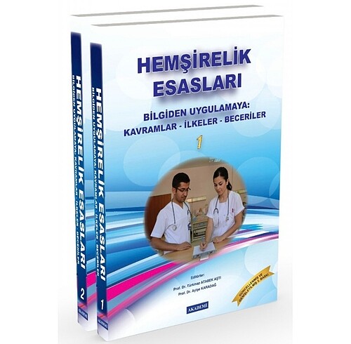 Hemşirelik Esasları 1-2 kitabı