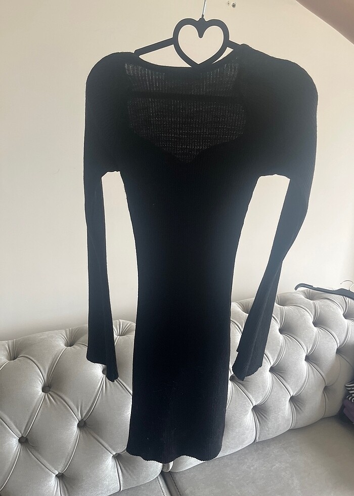 siyah elbise - Görsel 3