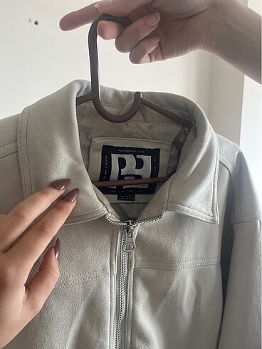 bej rengi ceket - Görsel 2
