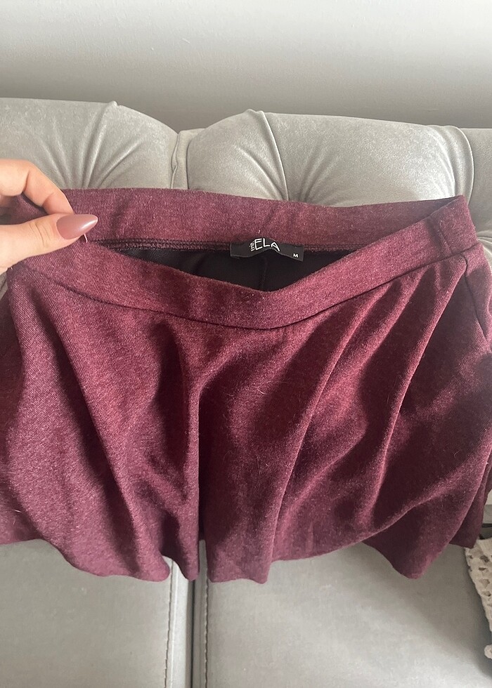 Bordo etek - Görsel 2