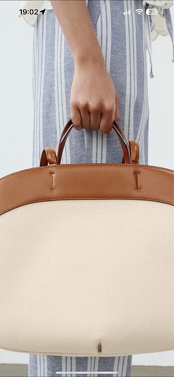 Zara Zara tote çanta