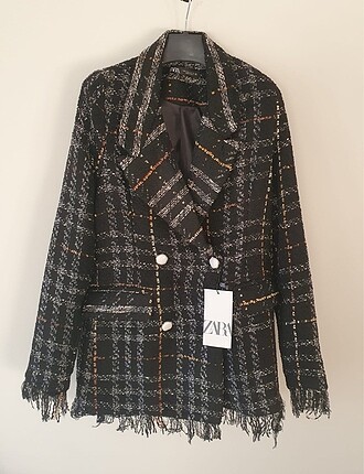 Zara model tüvit blazer