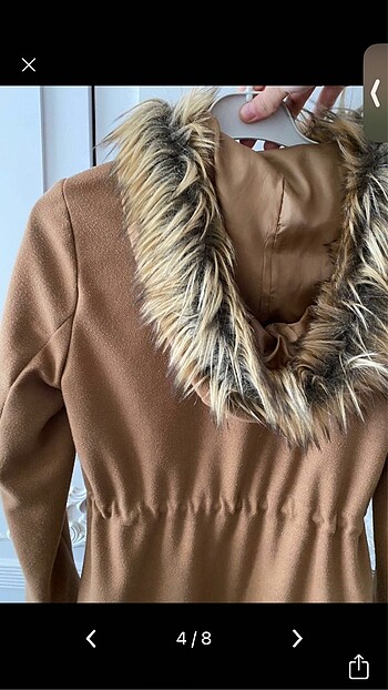 40 Beden camel Renk Kaban Mont
