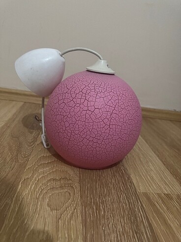 Pembe Yuvarlak Avize