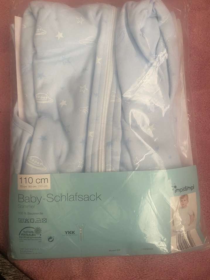 Bebek Uyku Tulumu Pastel Desenli Beyaz - Görsel 2