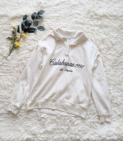 Zara Orijinal Yeni Sezon Polo Sweat