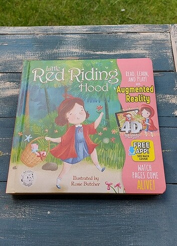 İngilizce 4d kitap. Little Red Riding Hood. 