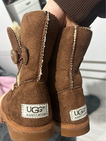 31 Beden kahverengi Renk Ugg çocuk için