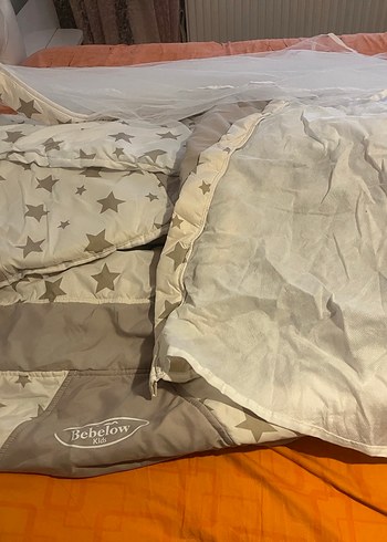 Bebelow Kids Yıldız Desenli bebek uyku seti - Görsel 3