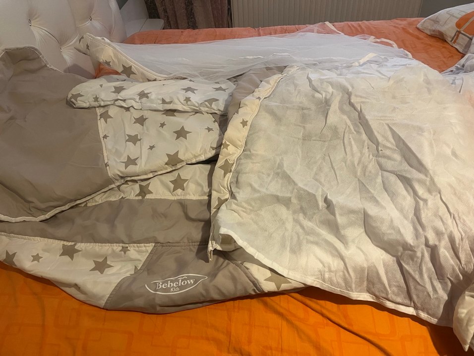 Bebelow Kids Yıldız Desenli bebek uyku seti - Görsel 3