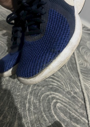 Lacivert Bağcıklı erkek nike koşu - Görsel 5