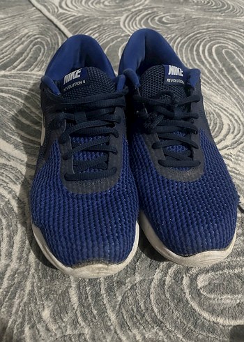 Lacivert Bağcıklı erkek nike koşu - Görsel 2