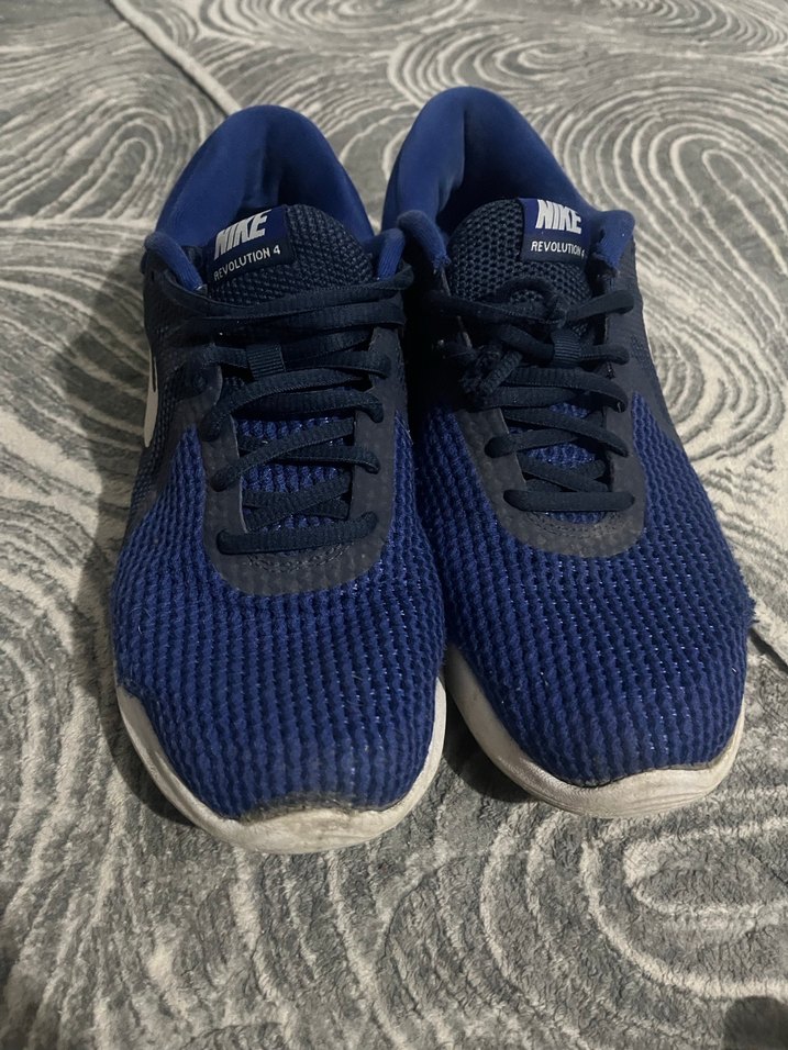 Lacivert Bağcıklı erkek nike koşu - Görsel 2