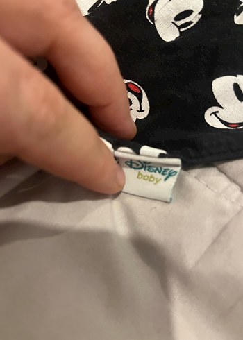 Mickey Baskılı Çok Renkli Bebek Önlüğü - Görsel 10