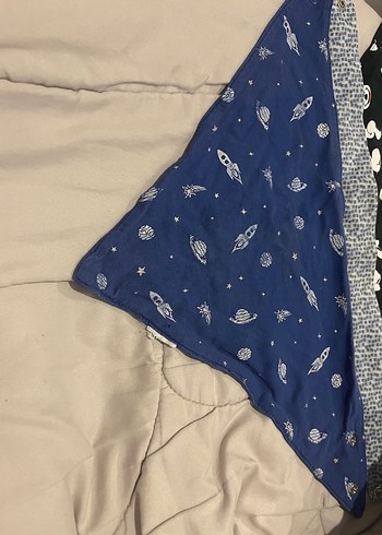 Mickey Baskılı Çok Renkli Bebek Önlüğü - Görsel 7