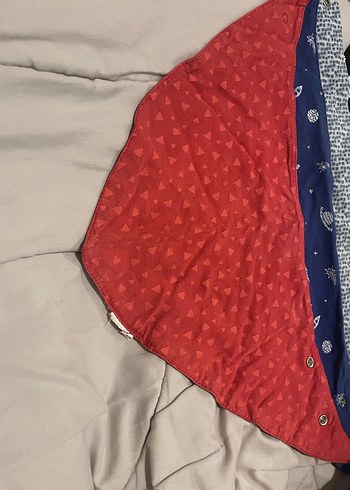 Mickey Baskılı Çok Renkli Bebek Önlüğü - Görsel 6