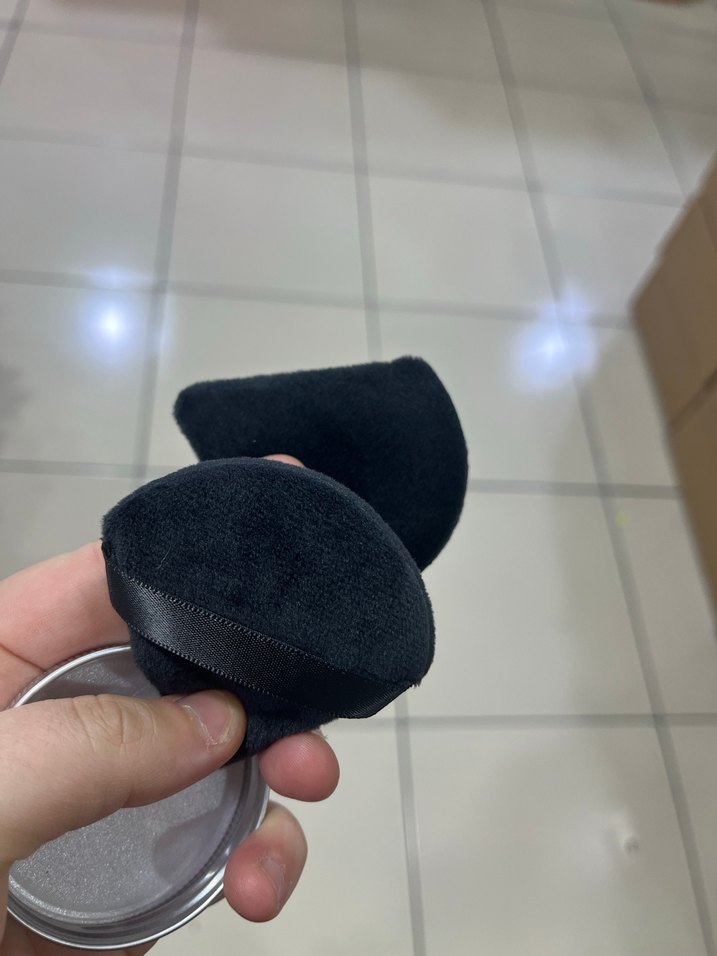 Siyah ve Gri Makyaj Süngeri Seti - Görsel 3