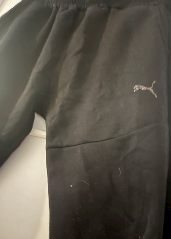 Erkek Siyah Fermuarlı Spor Eşofman Altı - Görsel 4