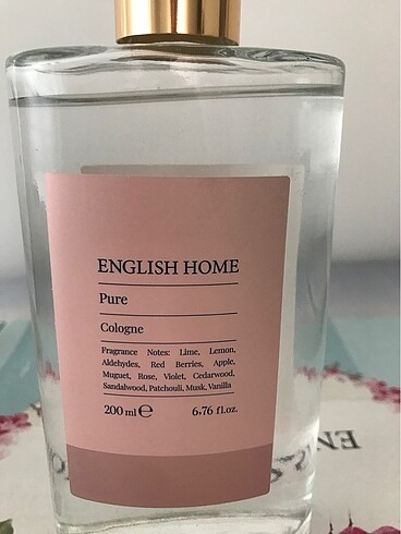 English Home Pure kolonya