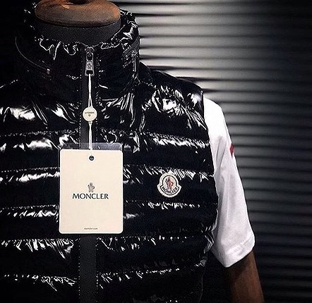 Moncler Parlak Yelek