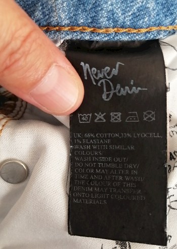 27 Beden Salaş Kadın Kot Pantolon