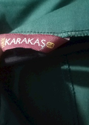 Düğmeli Yeşil Midi Kadın Ceket keten dir kumaşı hiiç giyilmedi - Görsel 6