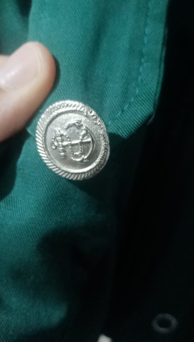 Düğmeli Yeşil Midi Kadın Ceket keten dir kumaşı hiiç giyilmedi - Görsel 5