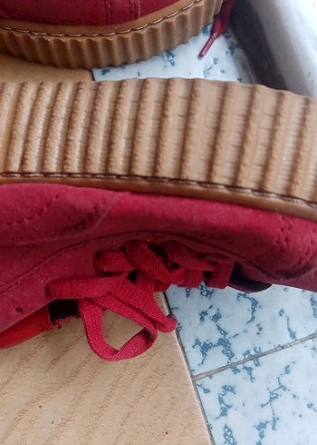 Puma bayan ayakkabı harıka durum da ve galiba orıjinal - Görsel 3