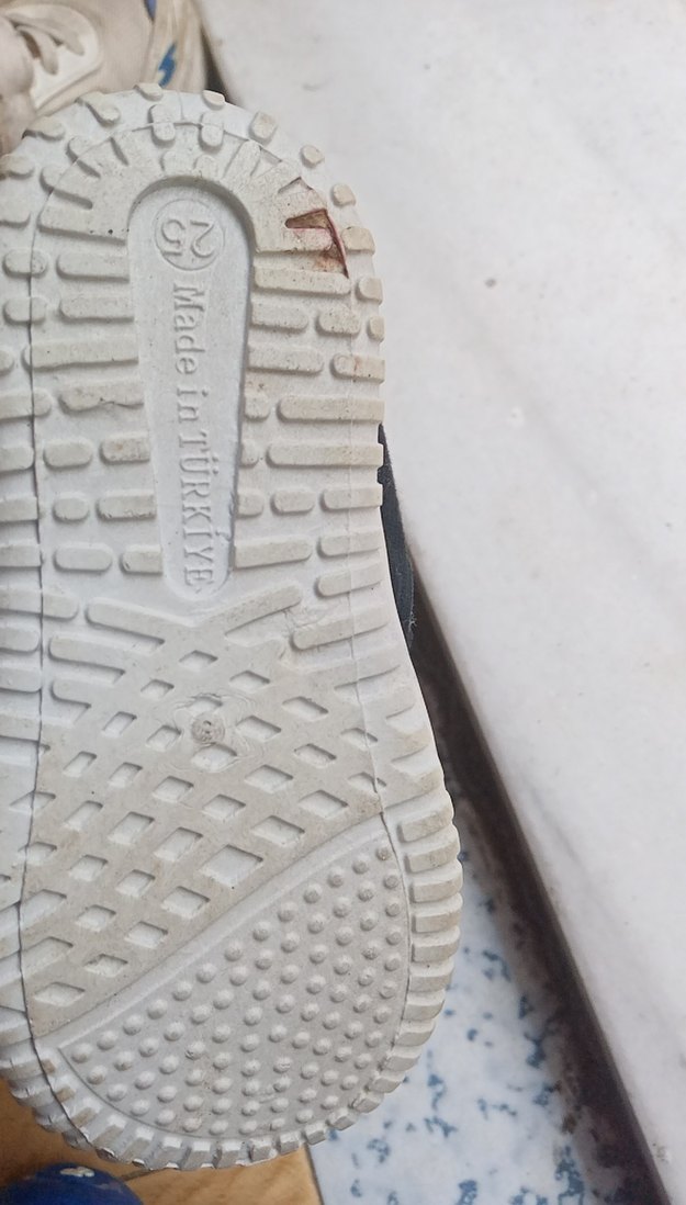 Gri Erkek Çocuk Bantlı Sneakers - Görsel 3