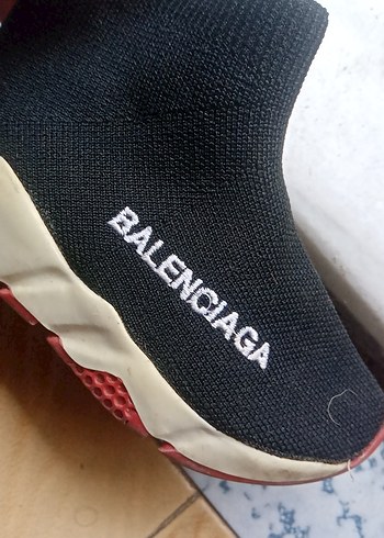 Erkek Siyah Elastik Street Sneakers - Görsel 5