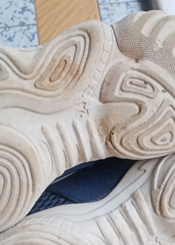 Lacivert Erkek Çocuk Spor Ayakkabı Velcro - Görsel 2