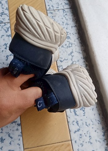 Lacivert Erkek Çocuk Spor Ayakkabı Velcro - Görsel 3