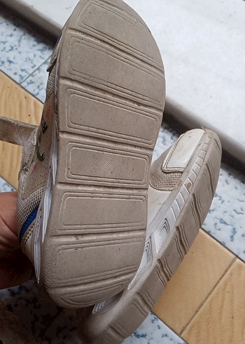 Kinetix Beyaz Gri Erkek Çocuk Spor Ayakkabı - Görsel 4