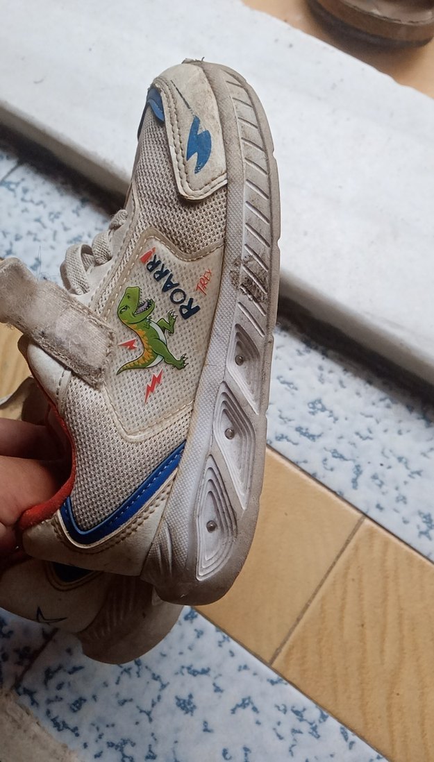 Kinetix Beyaz Gri Erkek Çocuk Spor Ayakkabı - Görsel 3