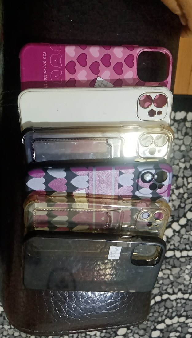 Kemerli Siyah Sokak Stili Telefon Kılıfı - Görsel 4