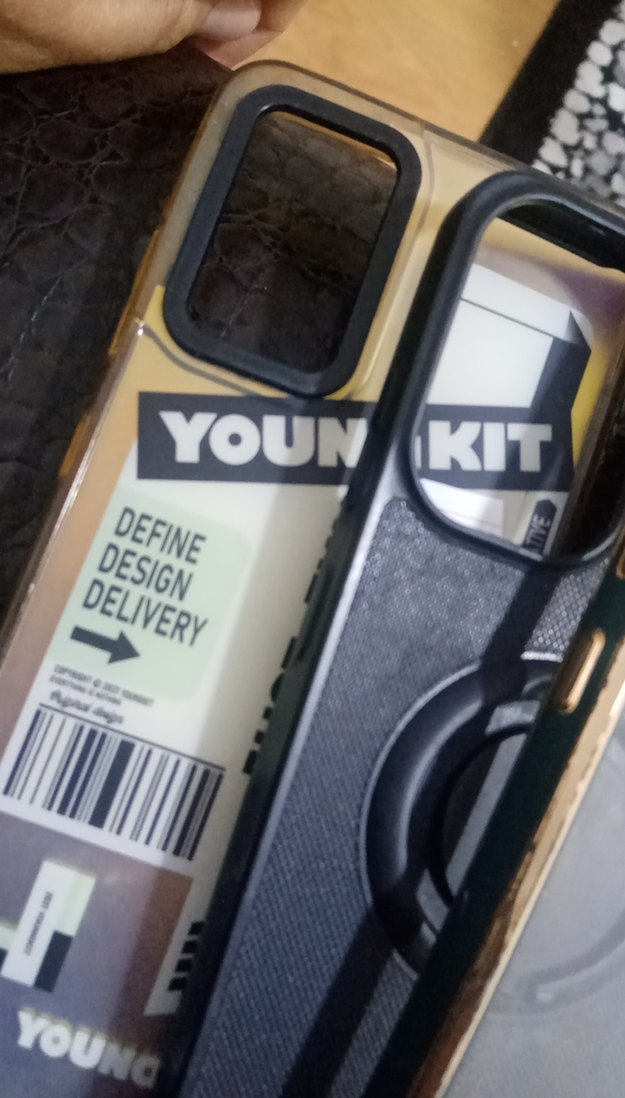 Kemerli Siyah Sokak Stili Telefon Kılıfı - Görsel 2