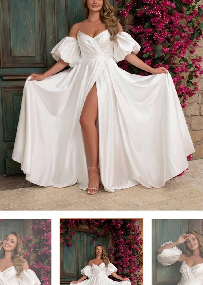 Nişan/ çekim elbisesi - Görsel 2