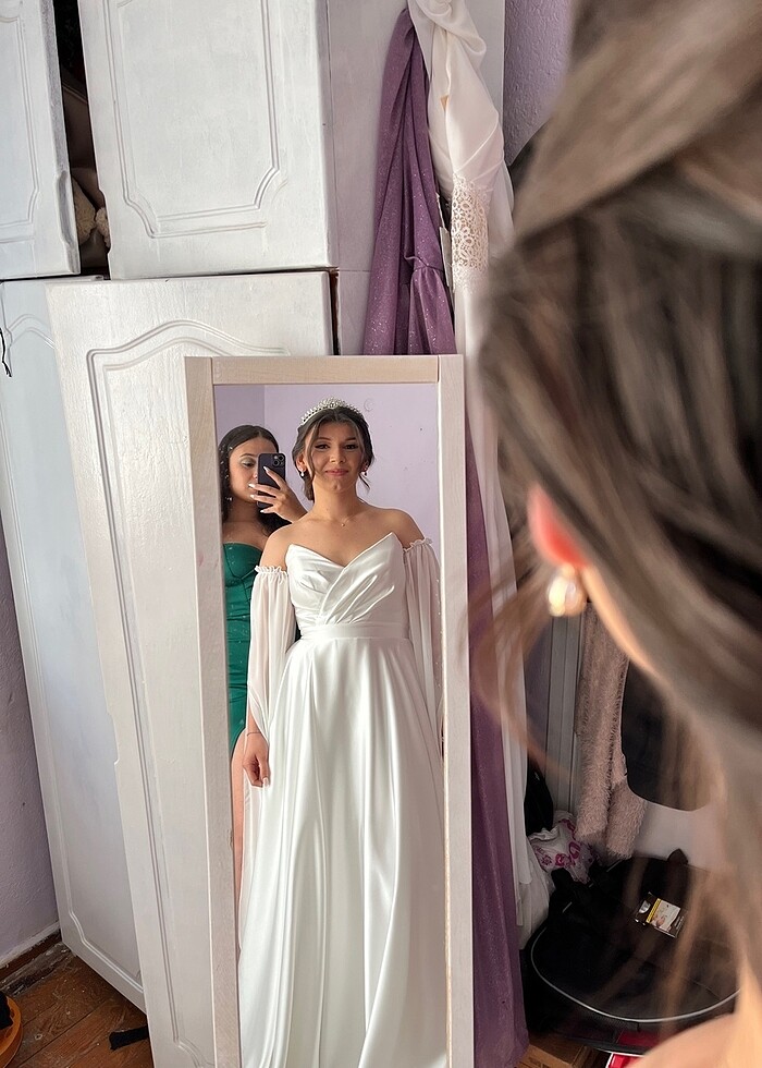 Nişan/ çekim elbisesi - Görsel 4