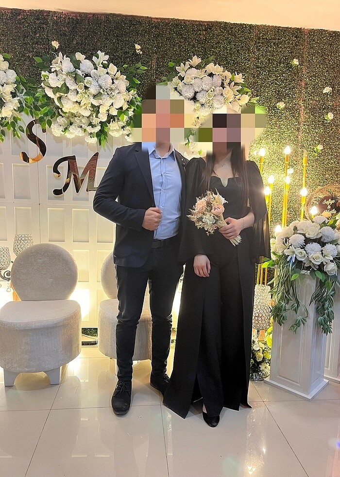 Siyah tulum - Görsel 3