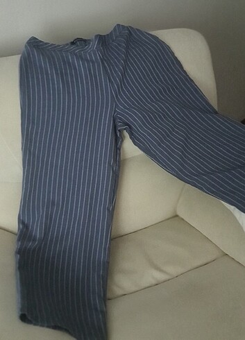 xl Beden mavi Renk Palazo pantolon