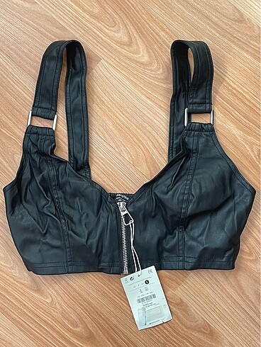 Deri Üst Bluz - Görsel 2