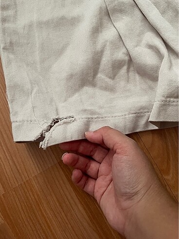 Bej Rengi Şort Etek - Görsel 6