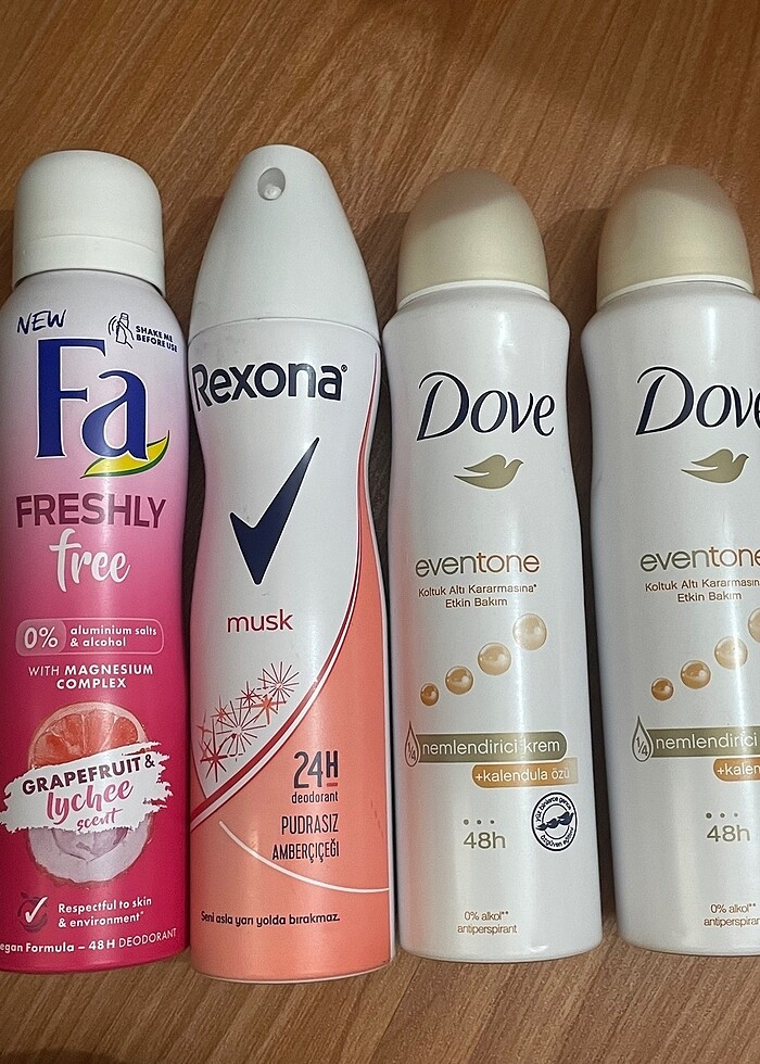 Dove eventone ,Rexona Fa Deodorant - Görsel 2