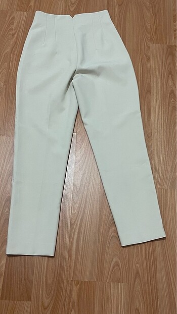 Zara Beli Pensli Pantolon - Görsel 5